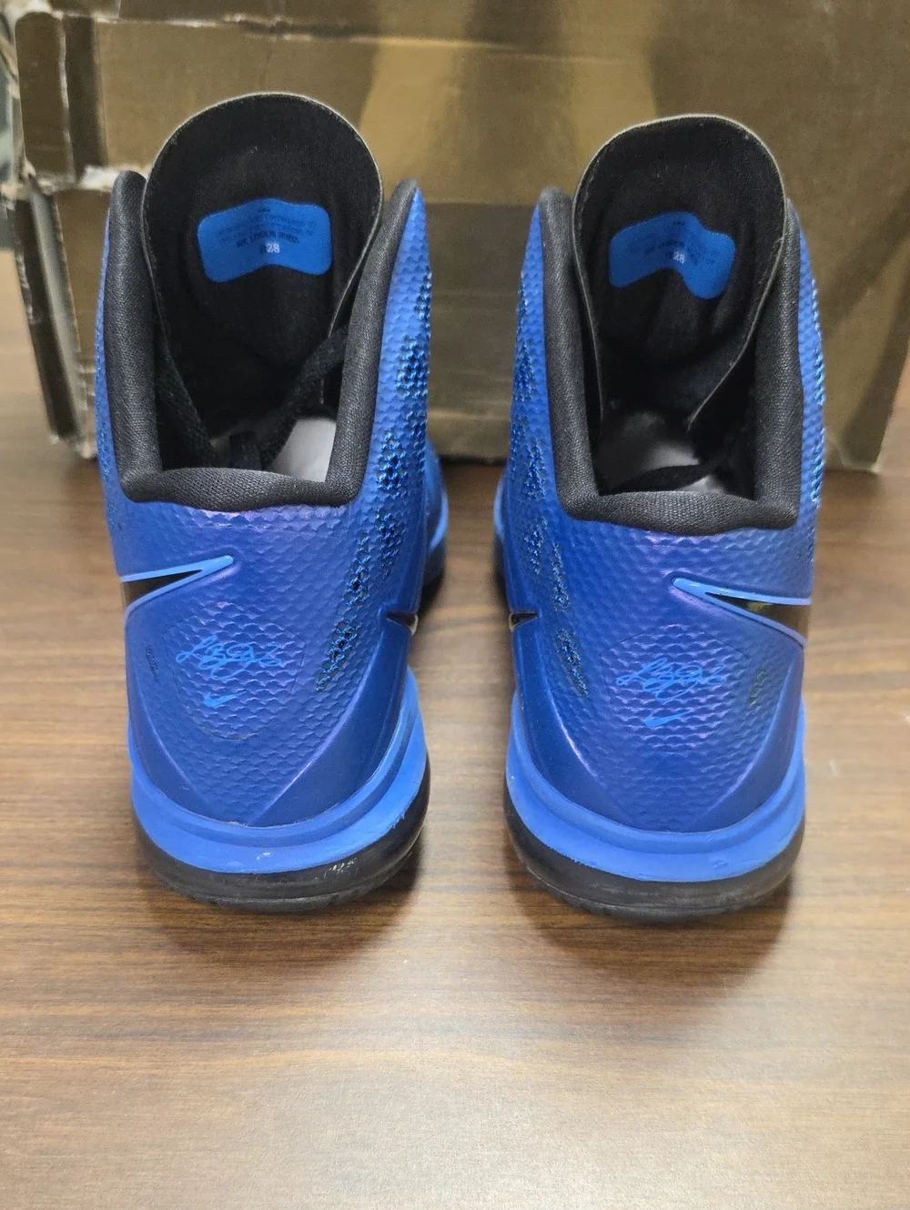 Nike LeBron 8 PS Varsity Royal Sneakers 441946-400 Men's 11.5